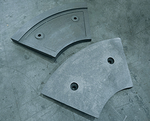 高錳鋼洗砂機螺旋葉片